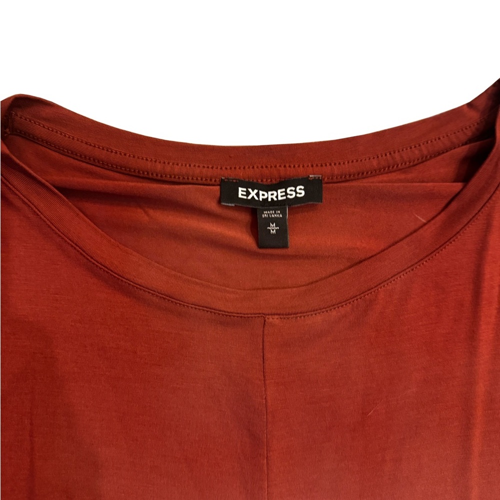 Express Rust Knot Top - Picture 7 of 7